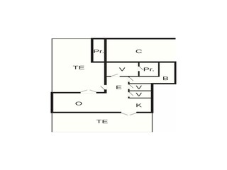 Vakantiehuis Skagen Grondplan 45
