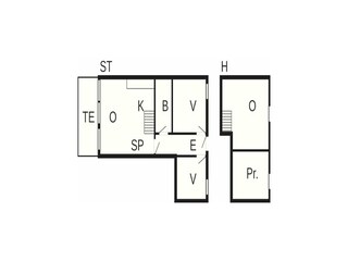 Maison de vacances Søndervig Plan d'étage 25