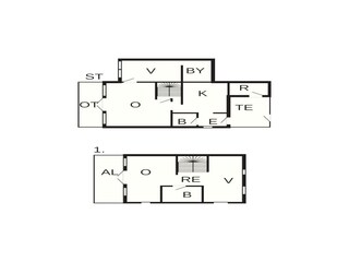 Maison de vacances Egense Plan d'étage 36