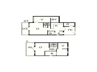 Casa per le vacanze Egense Pianta del piano 36