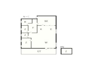 Ferienhaus Bjerge Strand Grundriss 19