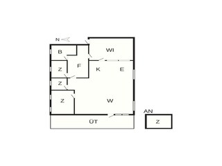 Holiday house Bjerge Strand Floor Plan 16