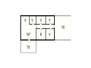 Vakantiehuis Trend Grondplan 37