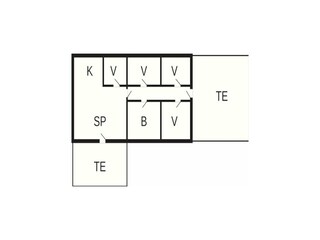 Vakantiehuis Trend Grondplan 37