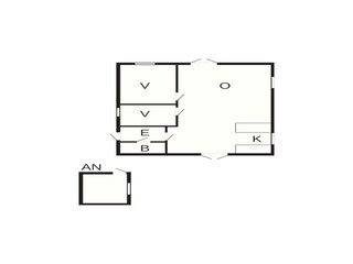 Ferienhaus Uslev Grundriss 4