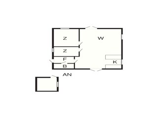 Ferienhaus Uslev Grundriss 3