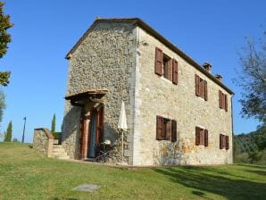 Leuk appartement in Asciano met gedeeld panoramisch zwembad - Trequanda - image1