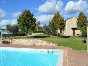 Apartment in Asciano mit gemeinsamem Panoramapool - Trequanda - image1