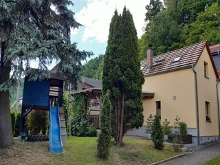 Ferienhaus Hohnstein Außenaufnahme 2