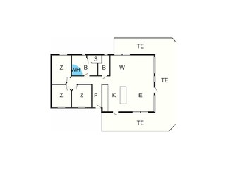 Ferienhaus Høll Grundriss 4