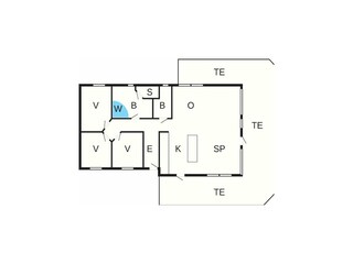 Maison de vacances Høll Plan d'étage 41