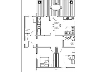 Vakantiehuis Kastel Stafilic Grondplan 19