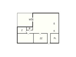 Ferienhaus Vorupør Grundriss 6