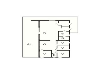 Casa per le vacanze Ambjörnarp Pianta del piano 42