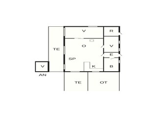 Casa de vacaciones Südwestseeland Plano de planta 41