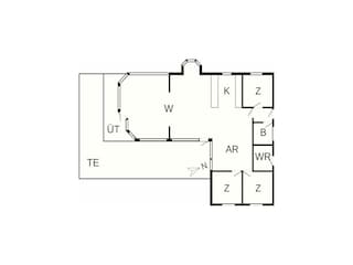 Ferienhaus Skaven Strand Grundriss 36