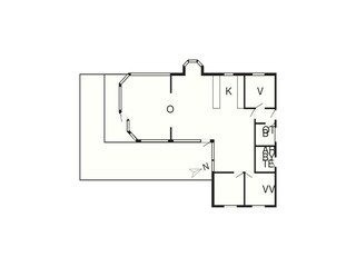 Ferienhaus Skaven Strand Grundriss 2