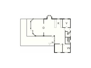 Maison de vacances Skaven Strand Plan d'étage 2