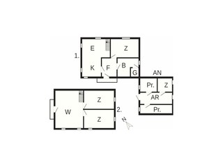 Vakantiehuis Fur Grondplan 60