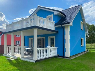 Ferienhaus Nowe Warpno Außenaufnahme 3