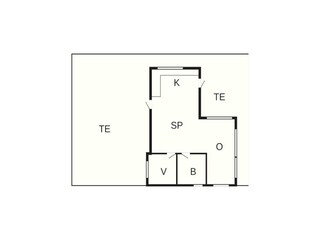 Vakantiehuis Aabenraa Grondplan 36