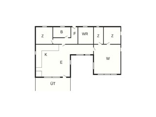 Vakantiehuis Ansager Grondplan 37