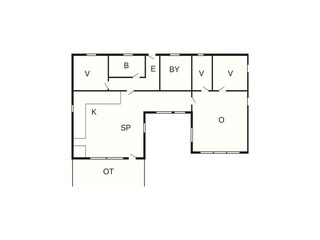 Casa per le vacanze Ansager Pianta del piano 37