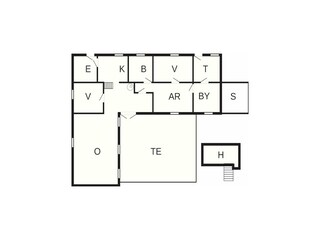 Vakantiehuis Vesløs Grondplan 19