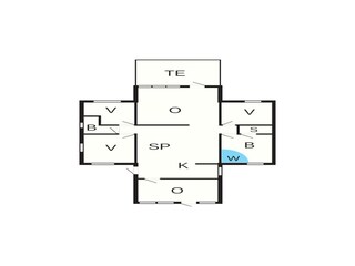 Ferienhaus Skaven Strand Grundriss 28