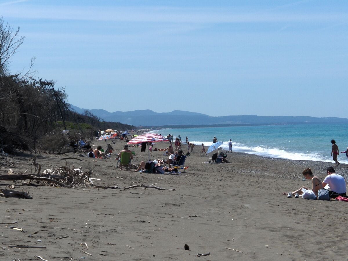 Sandstrand in Cecina