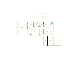 Casa de vacaciones Hals Plano de planta 6