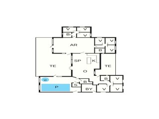 Maison de vacances Vejlby Plan d'étage 49