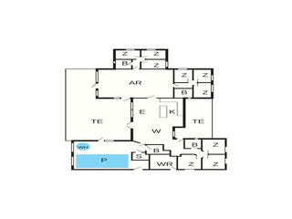 Maison de vacances Vejlby Plan d'étage 50