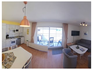 Wohn- Esszimmer Überblick