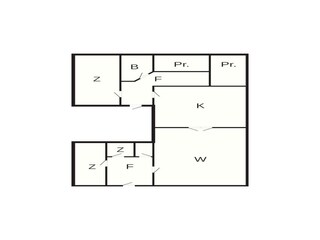 Vakantiehuis Højby Grondplan 37