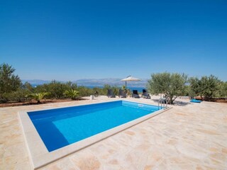 Villa Supetar Enregistrement extérieur 5