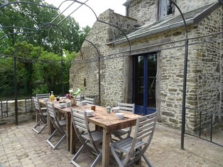 Maison de vacances Portbail Enregistrement extérieur 11
