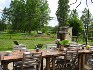 Casa de vacaciones Portbail Grabación al aire libre 5