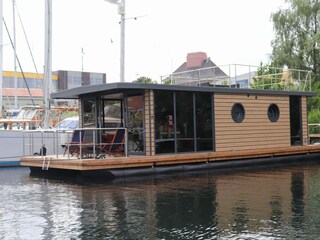 Hausboot Flensburg Außenaufnahme 1