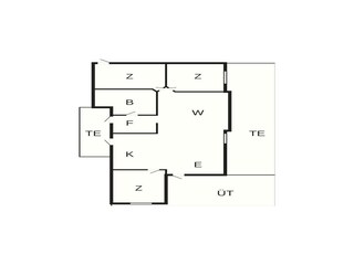 Maison de vacances Rønde Plan d'étage 38