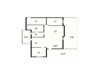 Maison de vacances Rønde Plan d'étage 38