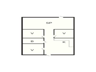 Maison de vacances Aarhus Plan d'étage 61