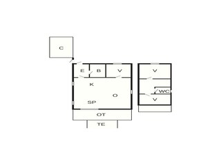 Maison de vacances Ydby Plan d'étage 33