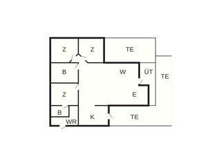 Ferienhaus Oksbøl Grundriss 3