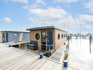 Barco casa Cómoda casa flotante en el puerto deportivo de Volendam - katwoudé - image1