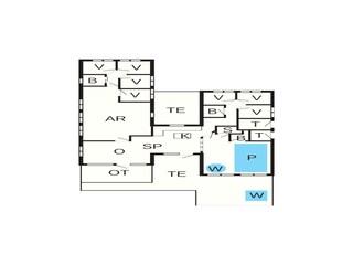 Casa de vacaciones Hostrup Strand Plano de planta 2