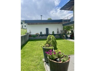 Terrasse und Garten Ferienwohnung Sonnalm, Apart Rauch