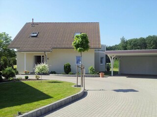 Ferienhaus Mirow Außenaufnahme 5