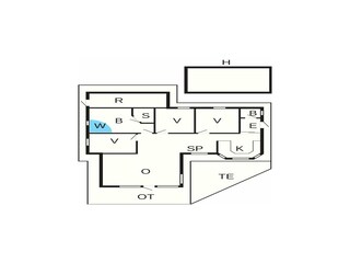 Ferienhaus Skaven Strand Grundriss 22