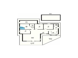 Casa de vacaciones Skaven Strand Plano de planta 2